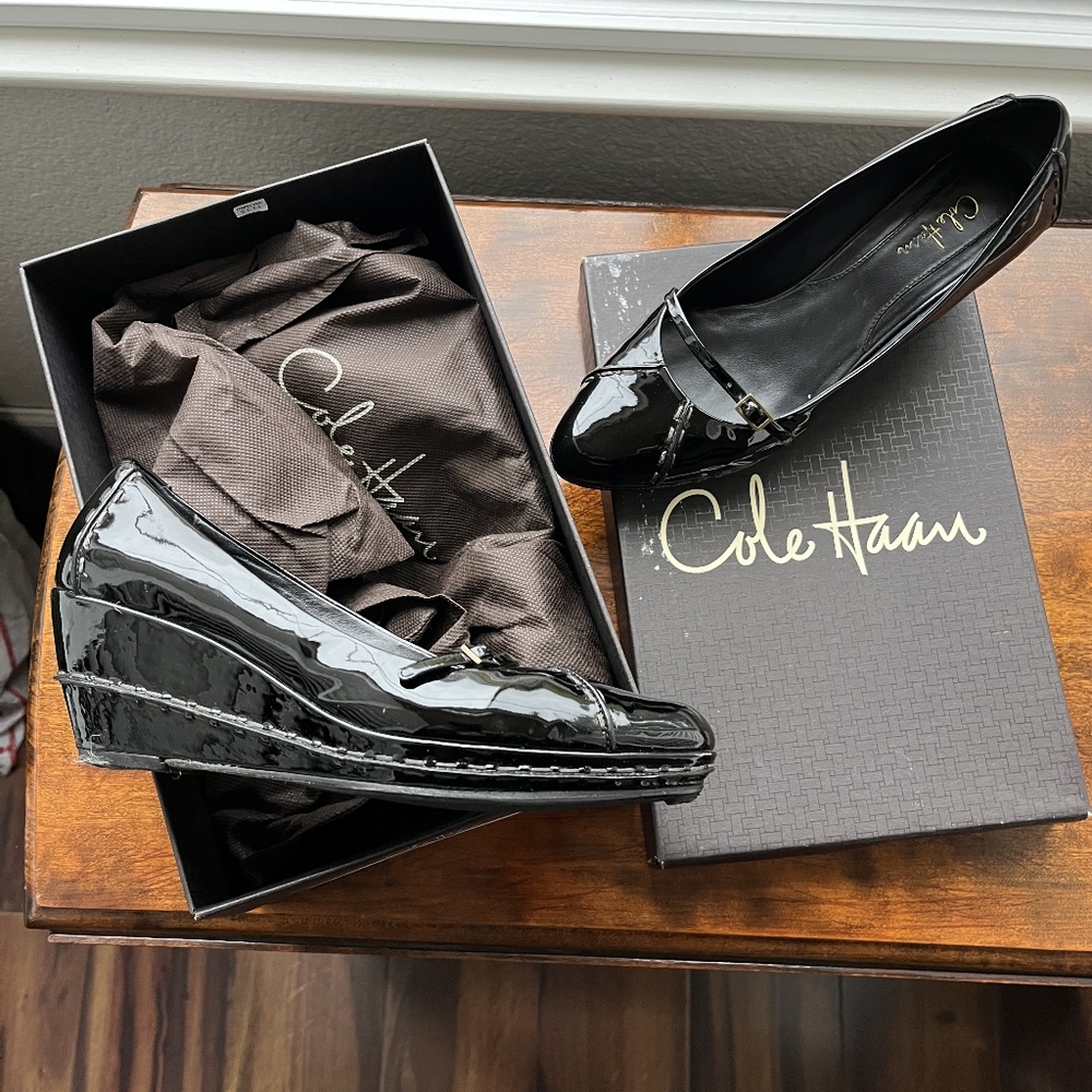 Cole Haan Mary Jane wedges